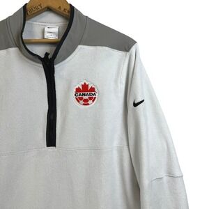 Nike Therma-FIT Canada National Soccer Fleece Pullover Men's Size L